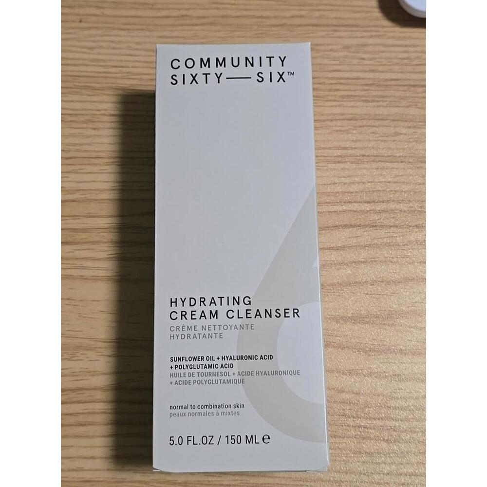 Community Sixty Six Hydrating Cream Cleanser 5 fl oz New in Box
